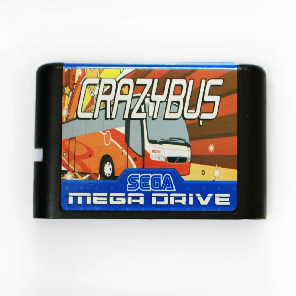 

Crazy Bus 16 bit MD Game Card For Sega Mega Drive For SEGA Genesis