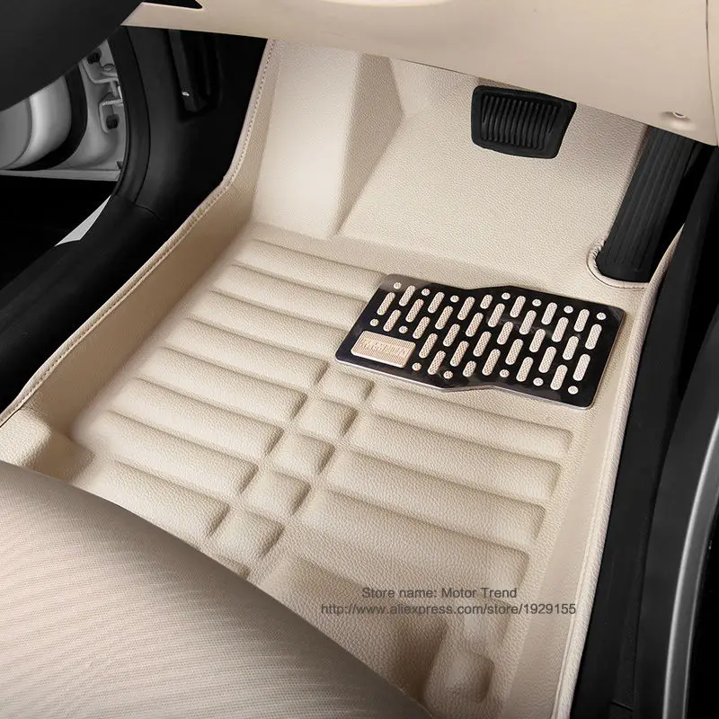 Пользовательские подходящие автомобильные коврики для BMW 3/4/5/6/7 серии GT M3 X1 X3 X4 X5 X6