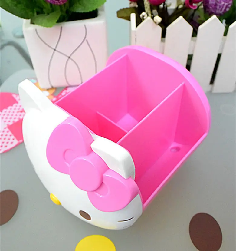 HelloKitty Stationery Desktop Box Stand Holder Craft LKT9405 | Багаж и сумки
