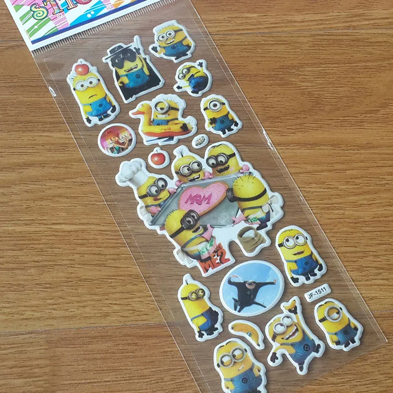 10 листов/Набор наклеек для детей домашний декор на стену ноутбука милые животные