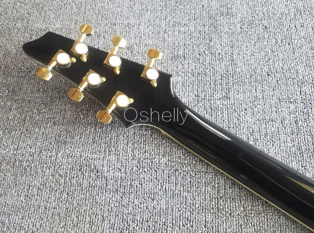 Высококачественное серебряное зеркало трещина QShelly PS10LTD для гитары Ледяной