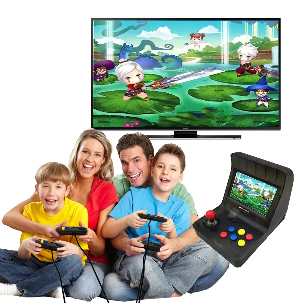 Portable Retro Mini Handheld Game Console 4.3 Inch 64bit 3000 Video Games classical Family Gift RETRO ARCADE | Электроника