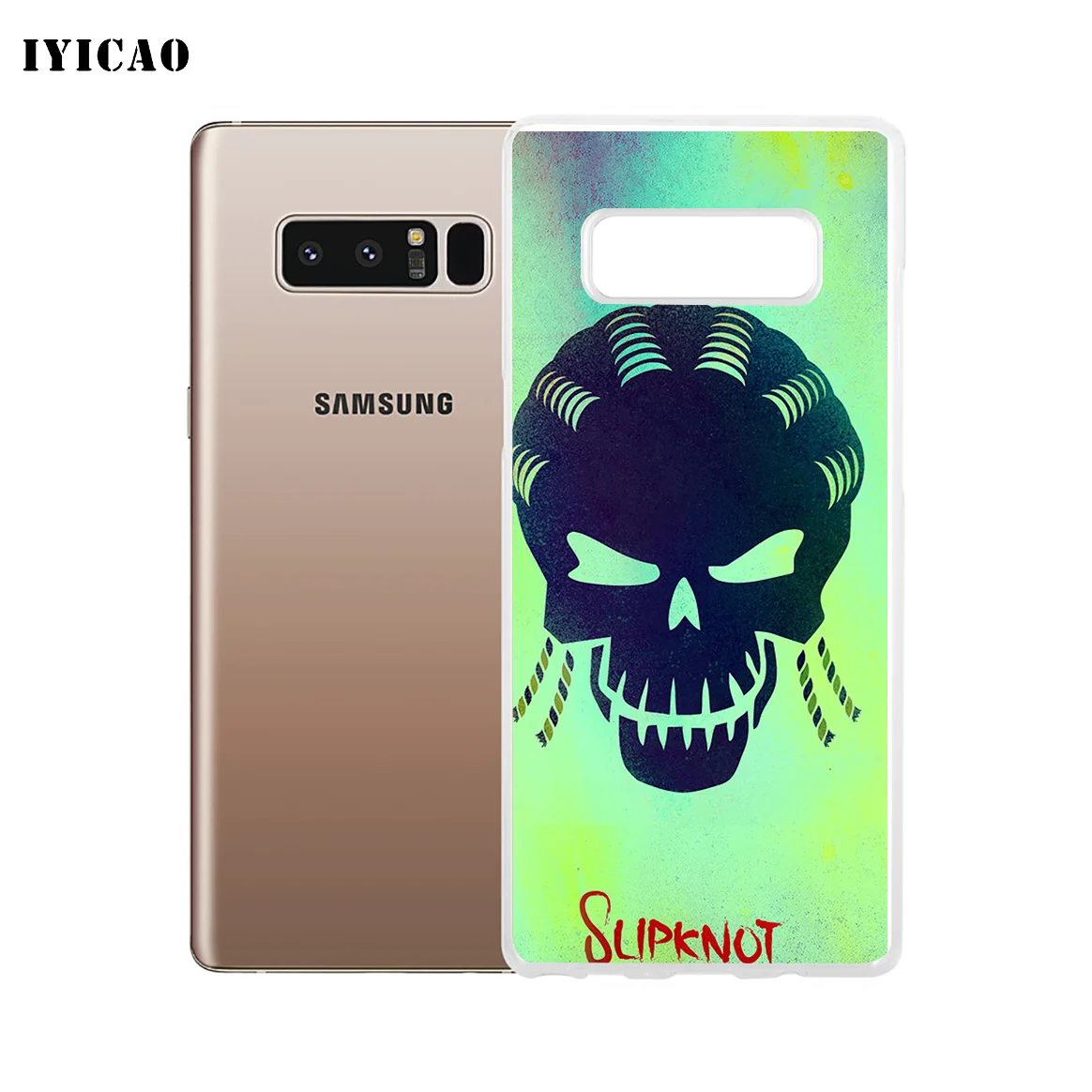Мягкий силиконовый чехол IYICAO Slipknot Unsainted для Samsung A5 A6 Plus A7 A8 A9 J3 J5 J7 Note 8 9