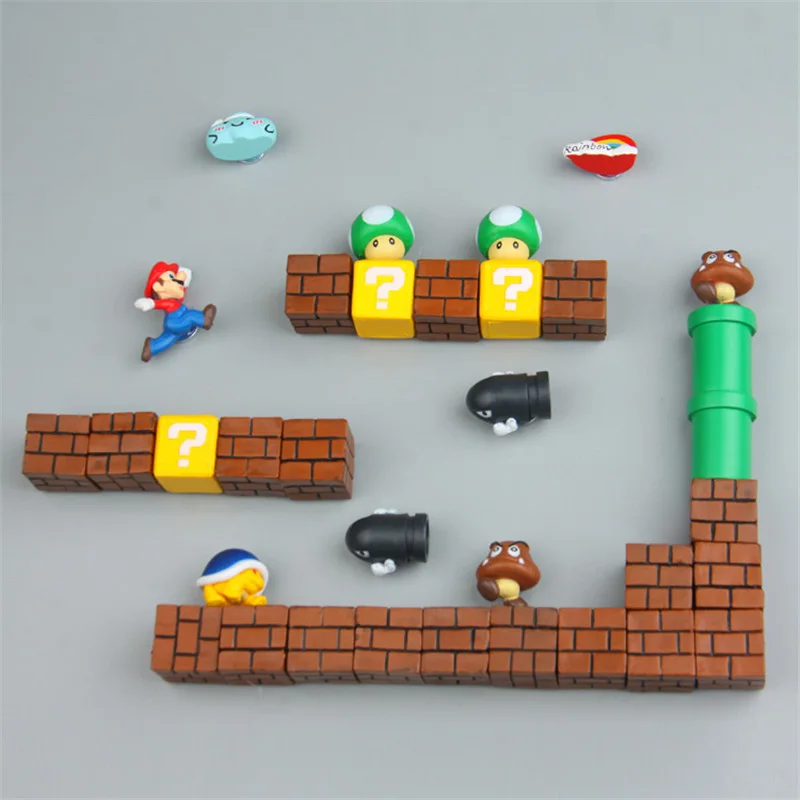 Супер магнит DIY на холодильник ТВ FC детство игровой мультфильм 3D ледяной ящик