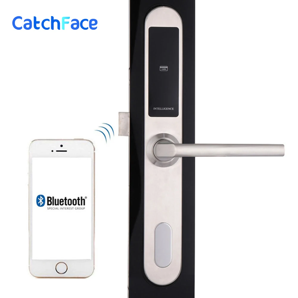 Электронный дверной замок Wi Fi приложение Smart Bluetooth цифровое клавиатура код без