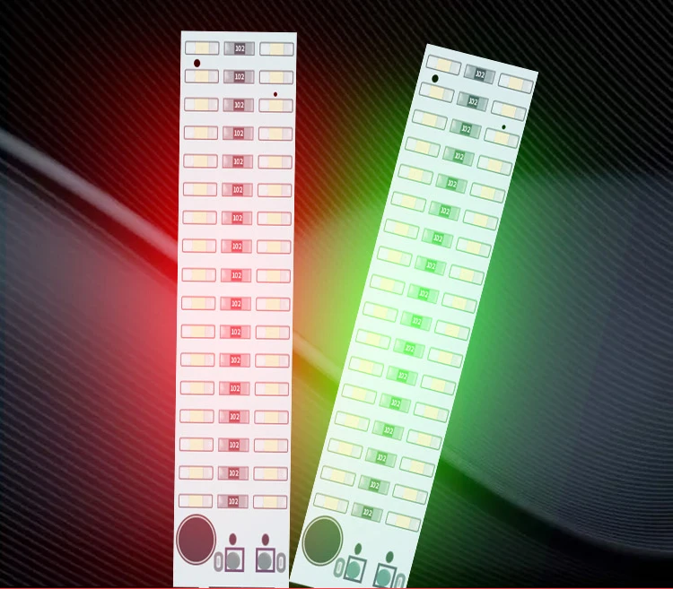 2*17 светодиодный USB Мини Голосовое управление аудио музыка спектральное