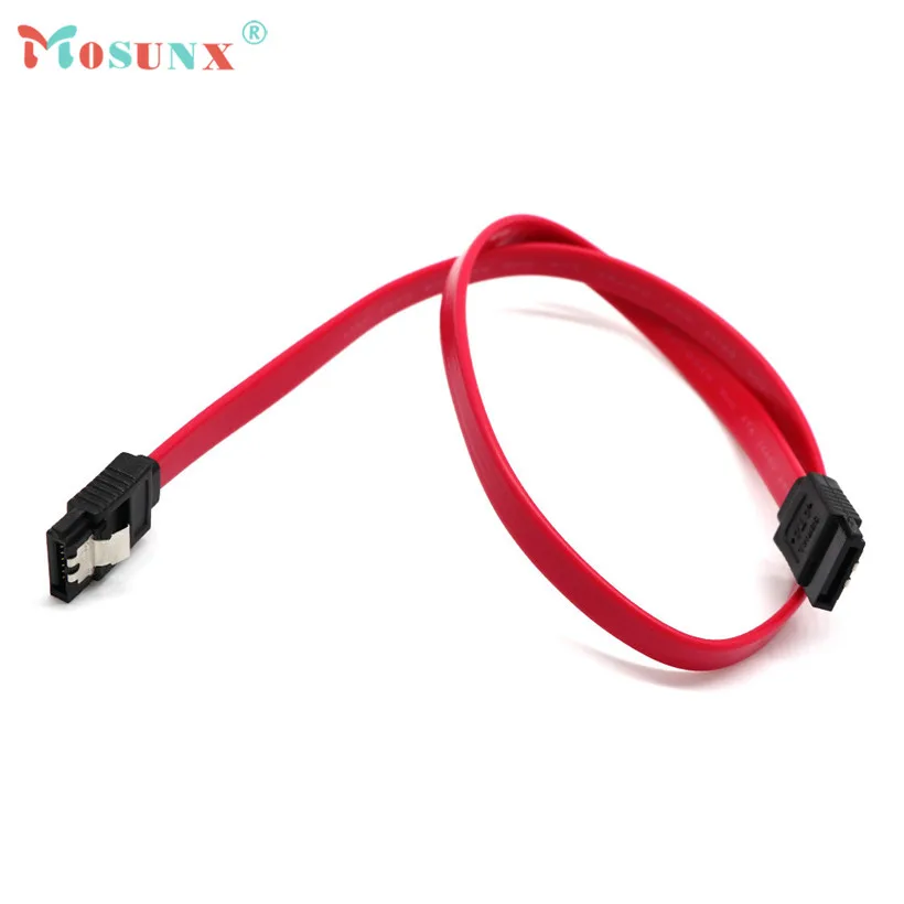 Mosunx advanced 45 см SATA кабель с фиксацией Serial ATA II 2 3 Гб свинец данных + фиксаторы S-S 2018