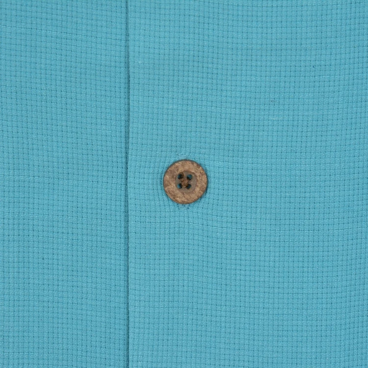 Двухцветные шелковые рубашки Мужская Однотонная рубашка с коротким рукавом