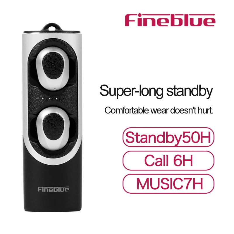 Fineblue RWS-X8 Близнецы Bluetooth 5 0 наушники мини беспроводные маленькие стерео для