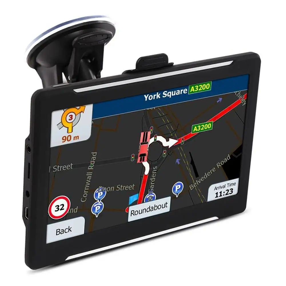 7 дюймовый автомобильный gps Портативный навигатор 256 8 Гб HD Сенсорный экран