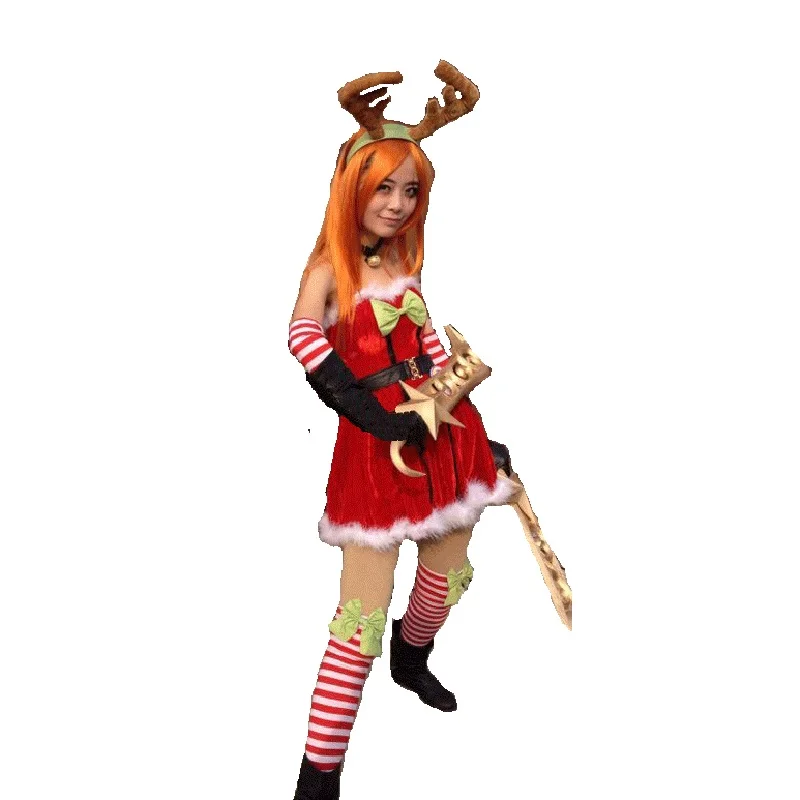 Костюм для косплея LOL katарина ДУ нож с лезвием из лезвия и перчатками 11|lol cosplay|cosplay