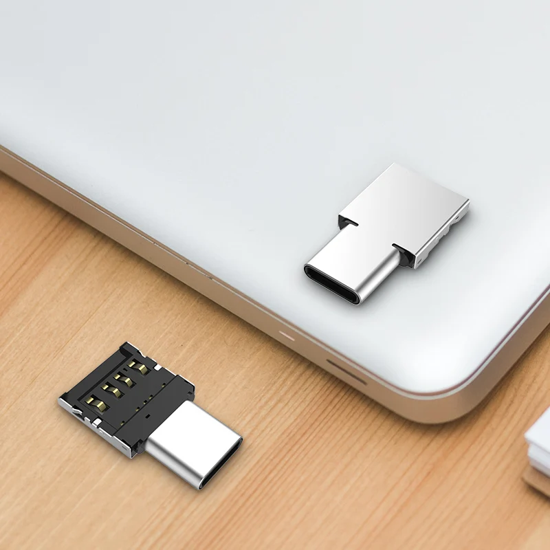 Адаптер Type C с функцией OTG превратите обычный USB в usb флеш накопитель TYPE
