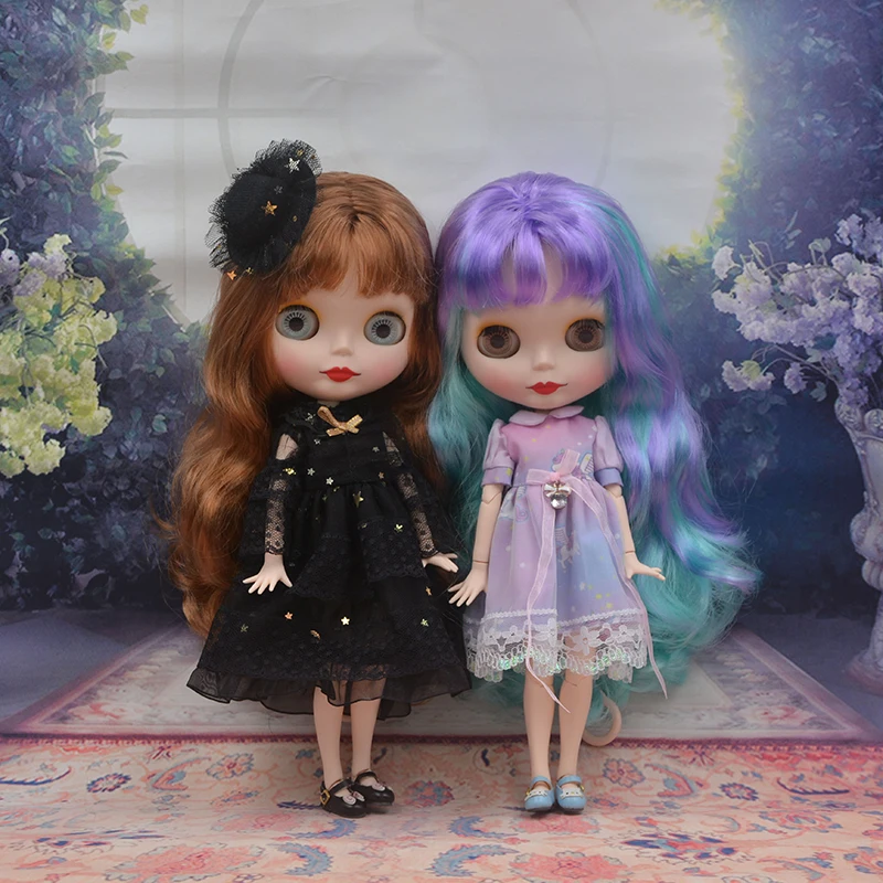 Заводская кукла Neo Blyth, матовое лицо, 1/6 BJD, шарнирная кукла Blyth, куклы для девочек, игрушки для новорожденных детей D