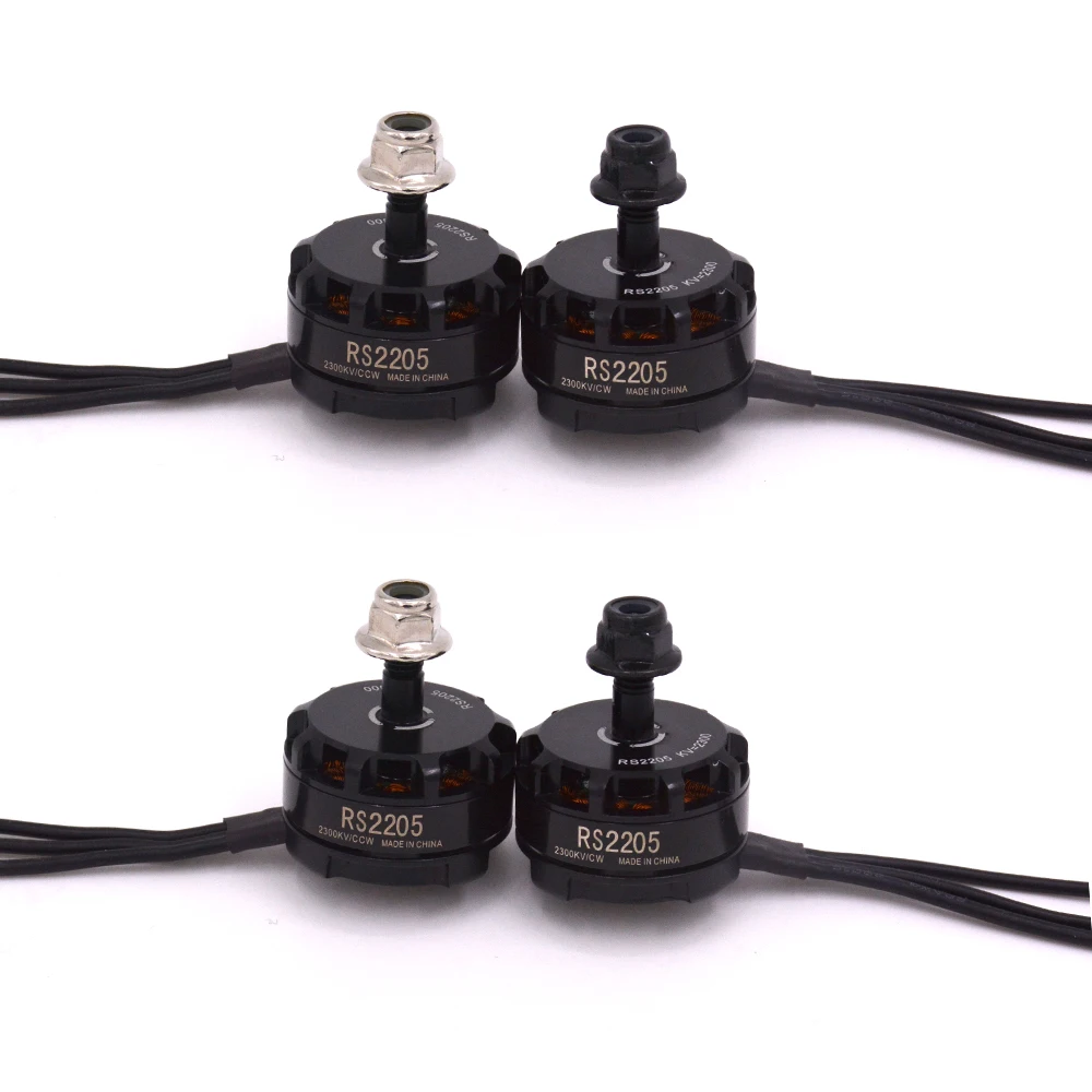 4x RS2205 2300KV CW & КНО Безщеточный для FPV Quad Racing ZMR250 QAV250 Mini Quadcopter лодочные моторы|motor
