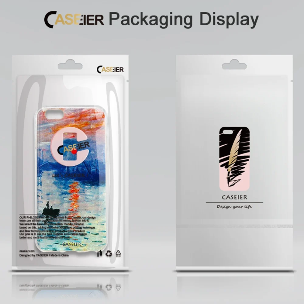 Чехол CASEIER Monet для Samsung Galaxy S8 Plus S6 S7 Edge Note 8 роскошный силиконовый чехол Capinha |