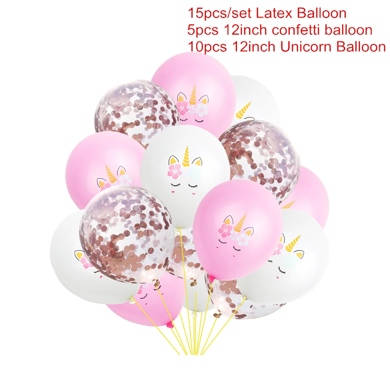 rose gold 15pcs Летний бассейн единорог; Фламинго Розовый Вечерние соломинки многократного использования пластиковые соломинки украшения для вечеринки сделанные своими руками свадебные принадлежности для украшения стола, Q - Цвет: rose gold 15pcs