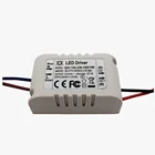 Светодиодный драйвер, 5 шт., 10 Вт, 85-277 В переменного тока, 6-10x1 Вт, DC18-34V мА, коробка PF, светодиодный источник питания, постоянный ток, потолочный светильник
