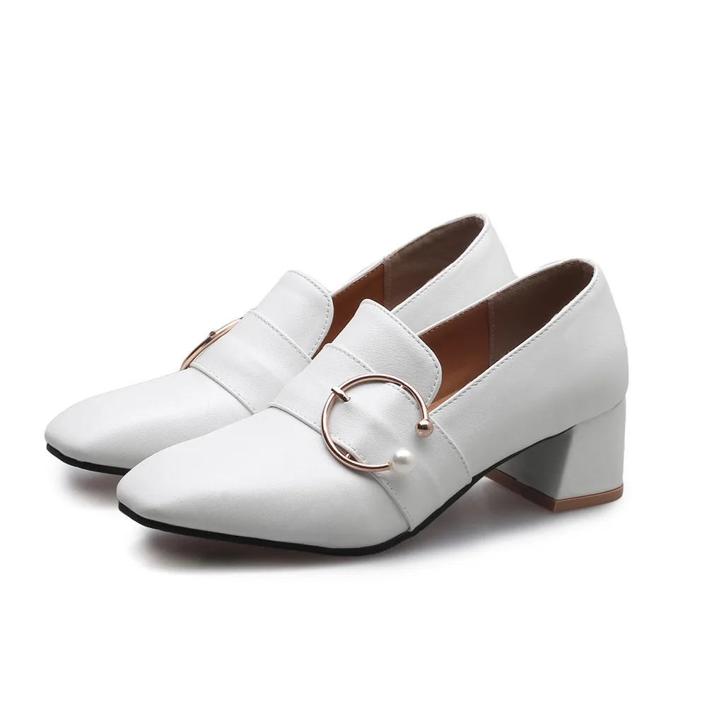 Туфли женские демисезонные на квадратном каблуке размеры 46|heel shoes|med heels shoesmed |