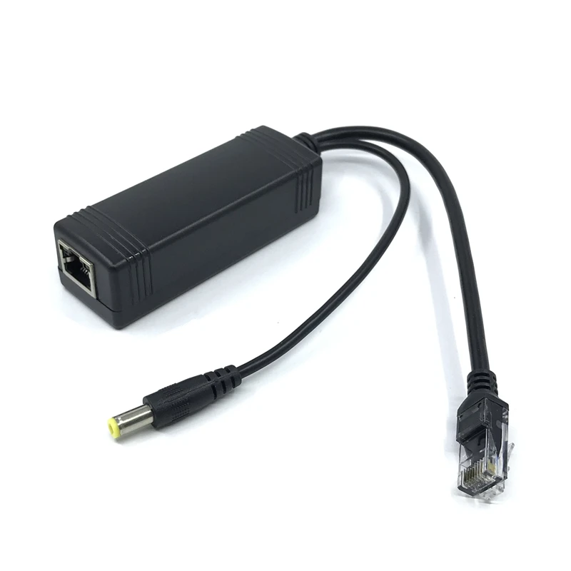 48V к активному изолированному PoE сплиттер IEEE802.3af 12V2.5Adapter инжектор poe разъем