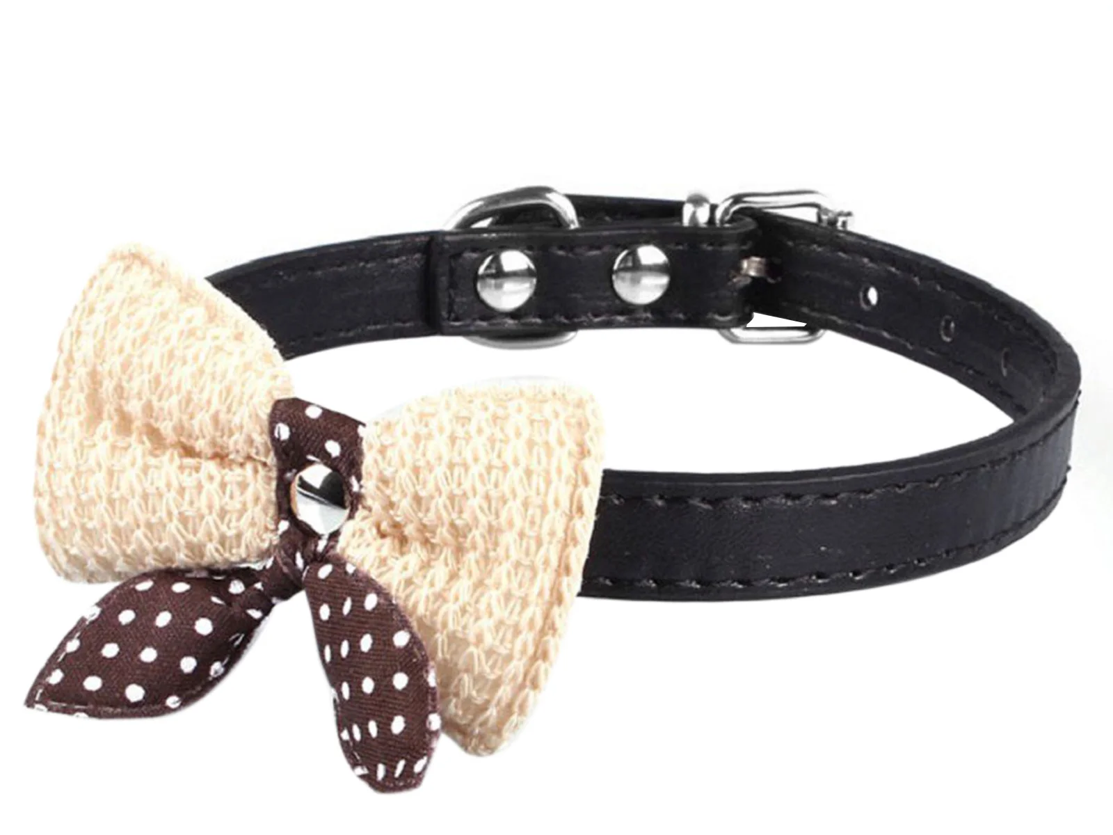 2016 свитер с бантом собака щенок регулируемые ошейники для домашних животных из