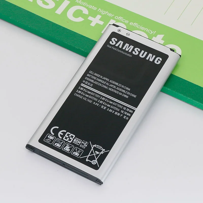 Оригинальный samsung S5 Батарея для Galaxy G900 G900S G900I G900F G900H i9600 G870 G870A EB-BG900BBE EB-BG900BBC 2800 мАч с