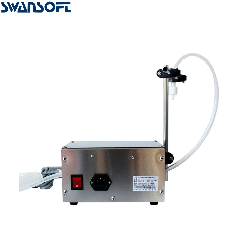 Electric liquid filling machine bottled water filling machine beverage food oil bottling equipment,small filling machine
