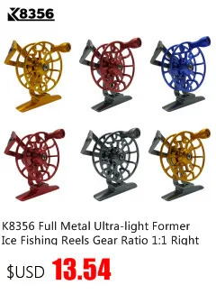 K8356 FRP зимняя ледяная удочка, 2 секции, литье/спиннинг, удочка, сверхлегкая, сшивающая, рыболовные принадлежности, 52 см, 66 см
