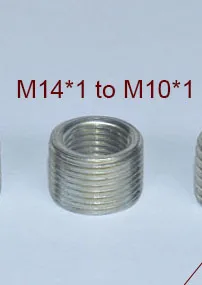 5 шт. M6 к M10, M8 к M10, M10 к M14 резьбовой полый Трубчатый Адаптер с внутренней наружной резьбой переходник конвейера - Цвет: Темный хаки
