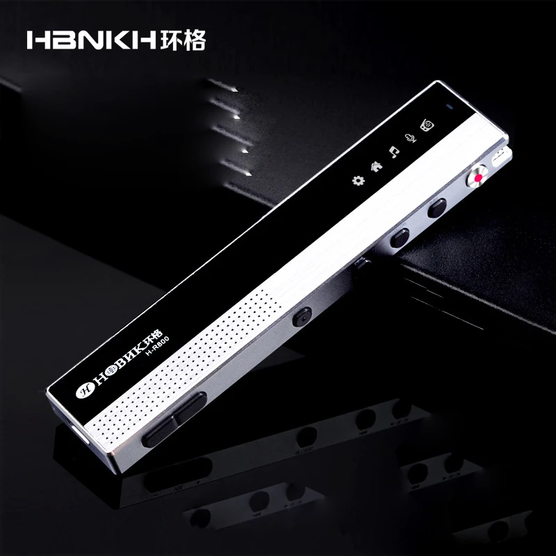 HBNKH H golden R800 32G Диктофон дизайн блокировки с радио OLED экран двойной цифровой