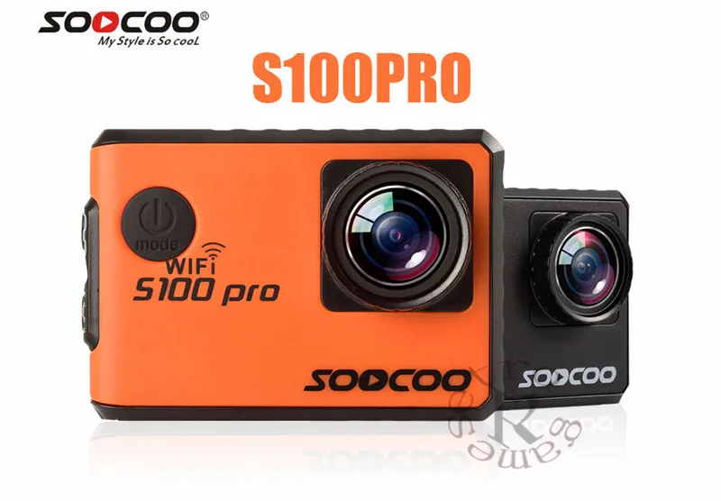 SOOCOO S100 S100PRO 4K UHD Wifi Спорт 2 &quotэкран гироскопа GPS экшн-камера (опционально: голосовое