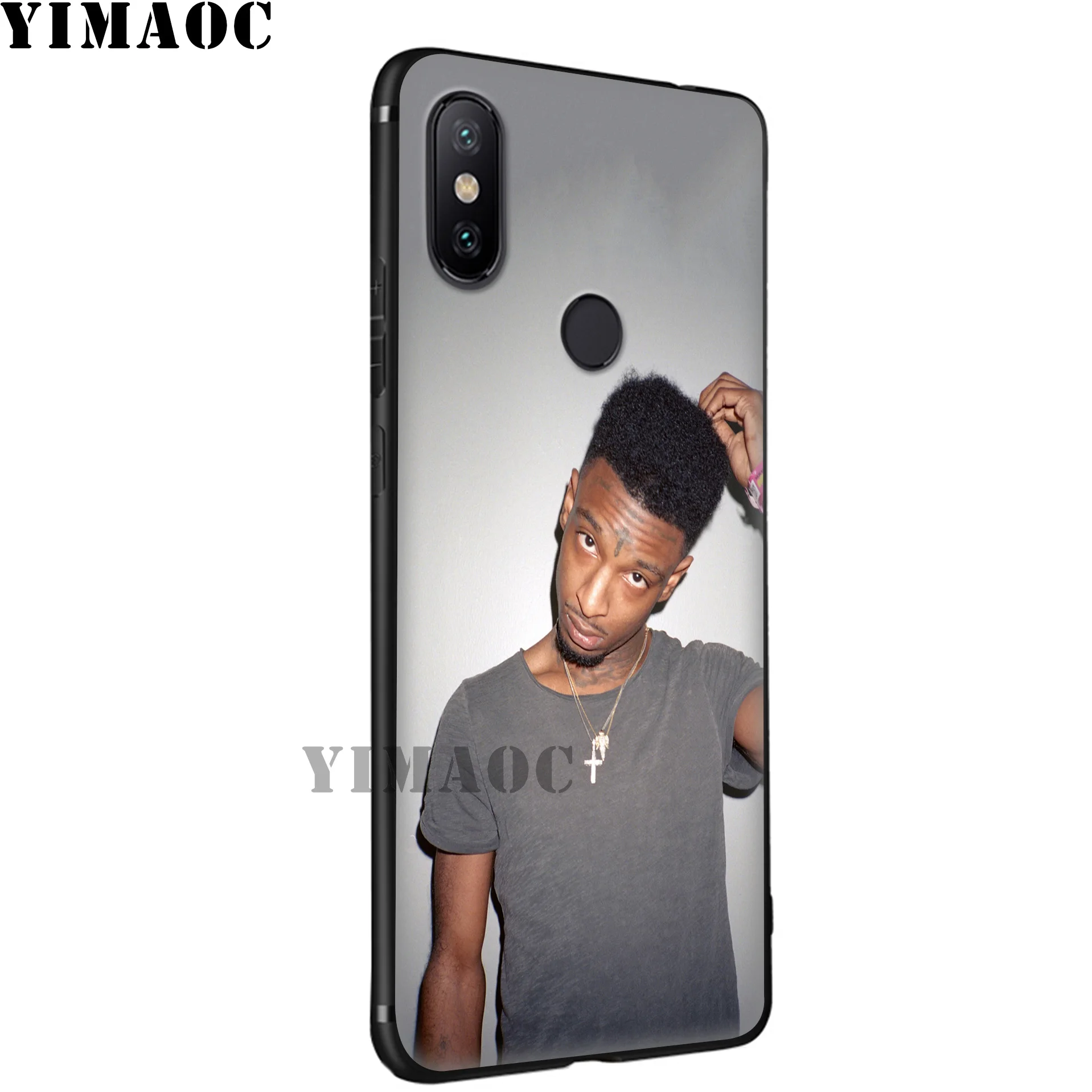 YIMAOC 21 Savage Soft Case for Xiaomi Mi 9T 9 8 Se 6 MAX 3 A1 A2 Lite MiA1 MiA2 CC9E CC9 6X 5X POCOPHONE F1 |