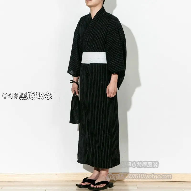 Летнее японское кимоно юката 2019 с Оби 3 шт./компл. Пижама Костюм хлопковые халаты