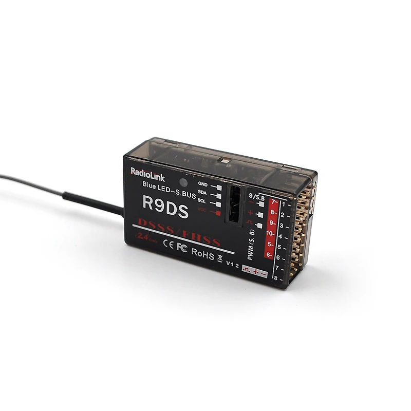 Radiolink AT9S с R9DS приемником DSSS FHSS Double AT9 обновленная версия 2 4 ГГц 10CH передатчик
