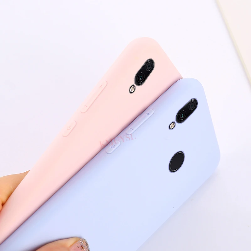 Мягкий силиконовый чехол для samsung Galaxy A50 A70 A40S A30 A20 Core A10 M10 M20 M30 крышка Карамельный цвет чехол для телефона Coque Fundas