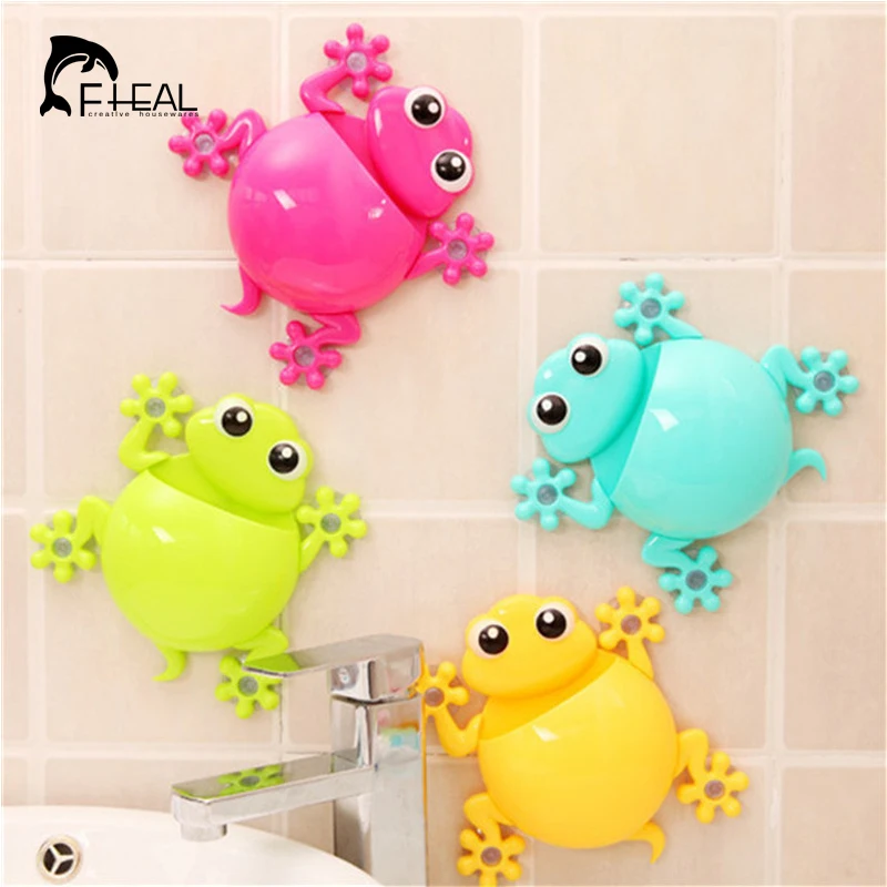 FHEAL креативный мультфильм присоска геккон зубная щетка настенный всасывающий