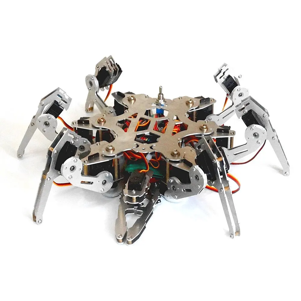 Arduino Bionic Spider Robot 6 Foots большой сервопривод с крутящим моментом и контроллером