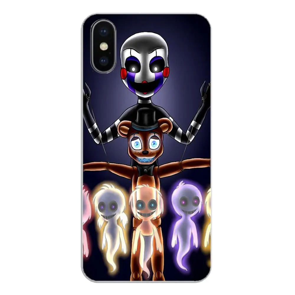 Five Nights At Freddy pizzeria Art Poster For iPod Touch iPhone 4 4S 5 5S 5C SE 6 6S 7 8 X XR XS Plus MAX Soft Transparent Cover |