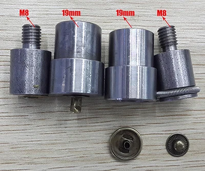 15mm mold 15 мм 12,5 мм защелки металлические пряжки установка заклепки. Люверсы. Металлические защелки. Пресс-формы для машины, штампы, кнопки, инструменты для установки - Цвет: 15mm mold