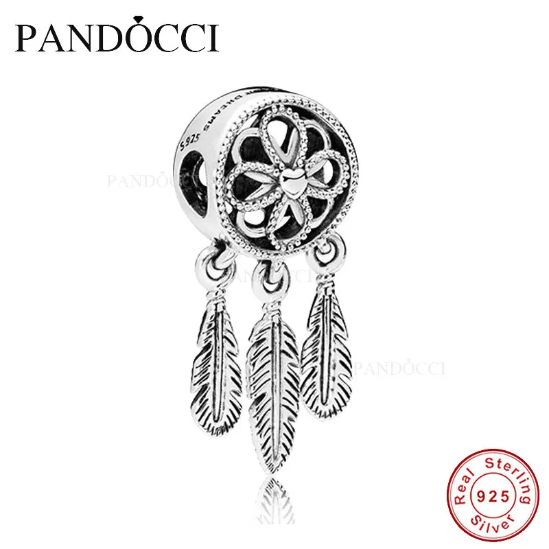 Fit Pandora талисманы серебряные бусины 925 пробы для изготовления ювелирных изделий