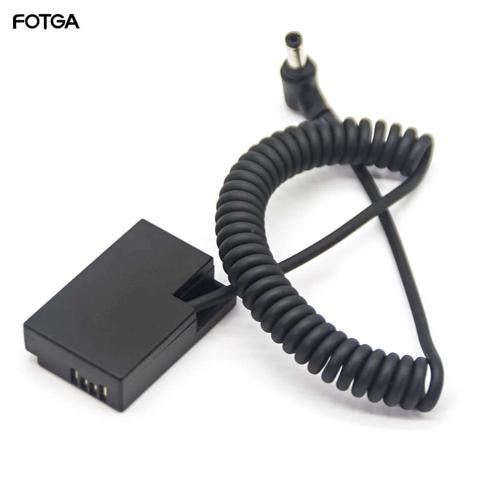 

Fotga Dummy Battery Replacement LP-E17 DC Coupler for Canon RP 77D 200D 750D 760D 800D 850D DSLR Mirrorless Camera,Compatibl