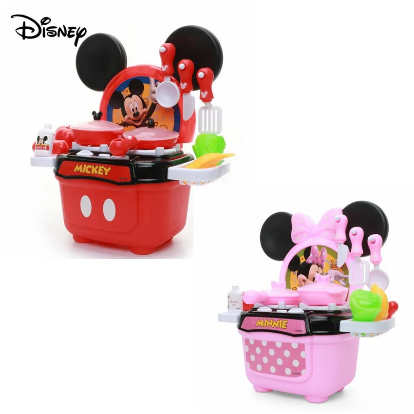 Disney LED кухонные игрушки Микки и Минни ПВХ принадлежности для обучения на день
