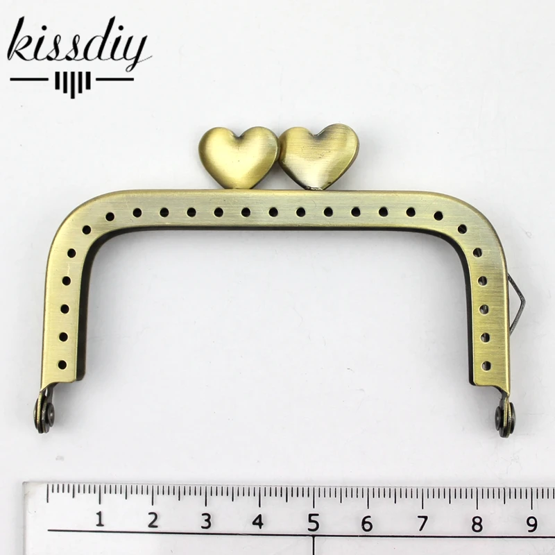20 шт. ручка для сумок 8 5 см под античную бронзу|kiss clasp handle|handles for bagskiss |
