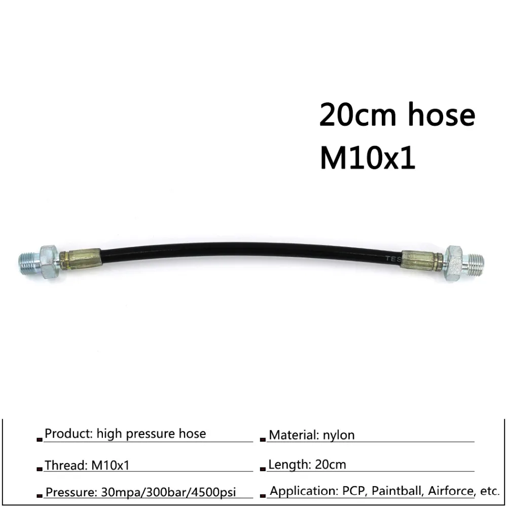 PCP Airforce пейнтбольное пневматическое устройство шланг высокого давления 20 см