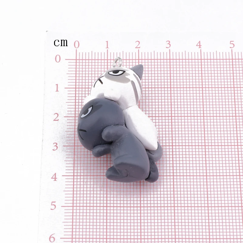 2 шт Kawaii Smile Cat Dog эмалированные полимерные амулеты Diy фурнитура для изготовления ювелирных изделий брелок ожерелье Подвески Bedels Decoratio