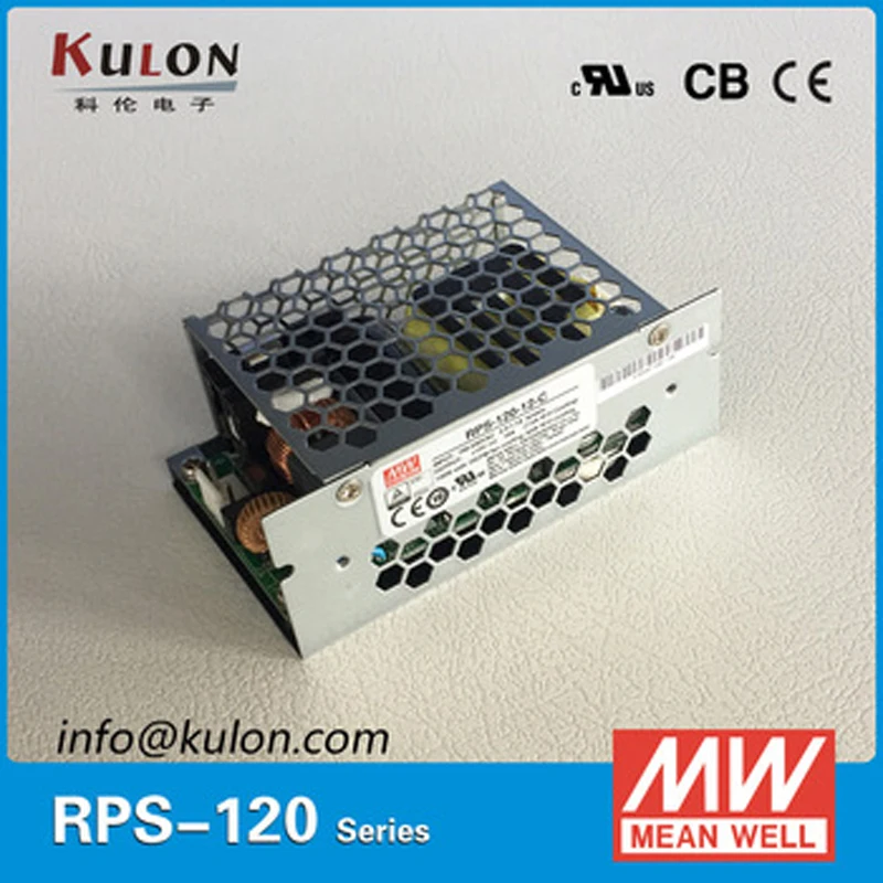 Meanwell RPS-120 Источник питания переменного/постоянного тока зеленого закрытого типа