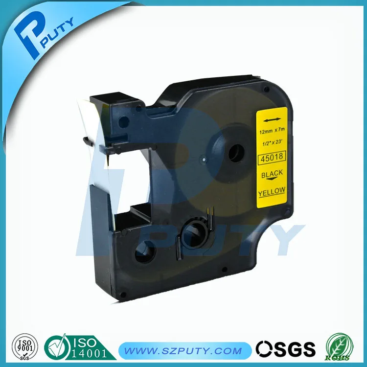 5 шт./лот DYMO D1 ленты 12 мм смешанные цвета Choosable 45013 45016 45017 45018 45019 совместимая
