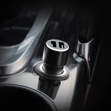 Оригинальное автомобильное зарядное устройство Xiaomi с двумя USB портами