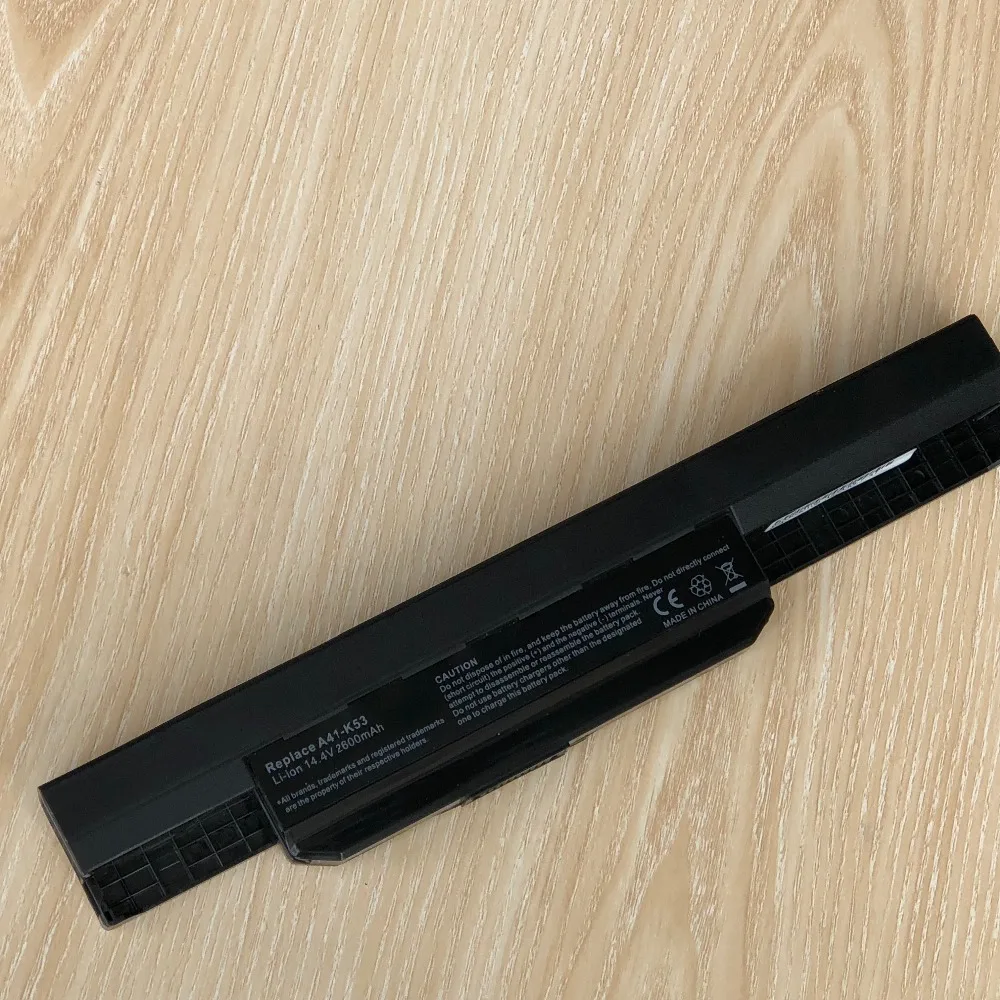 14 4 V 2600 мА/ч A41-K53 A32-K53 A42-K53 Аккумулятор для ноутбука Asus A43 K43 K53 K53E K53F K53U K53S X53 X43 X54F X54H