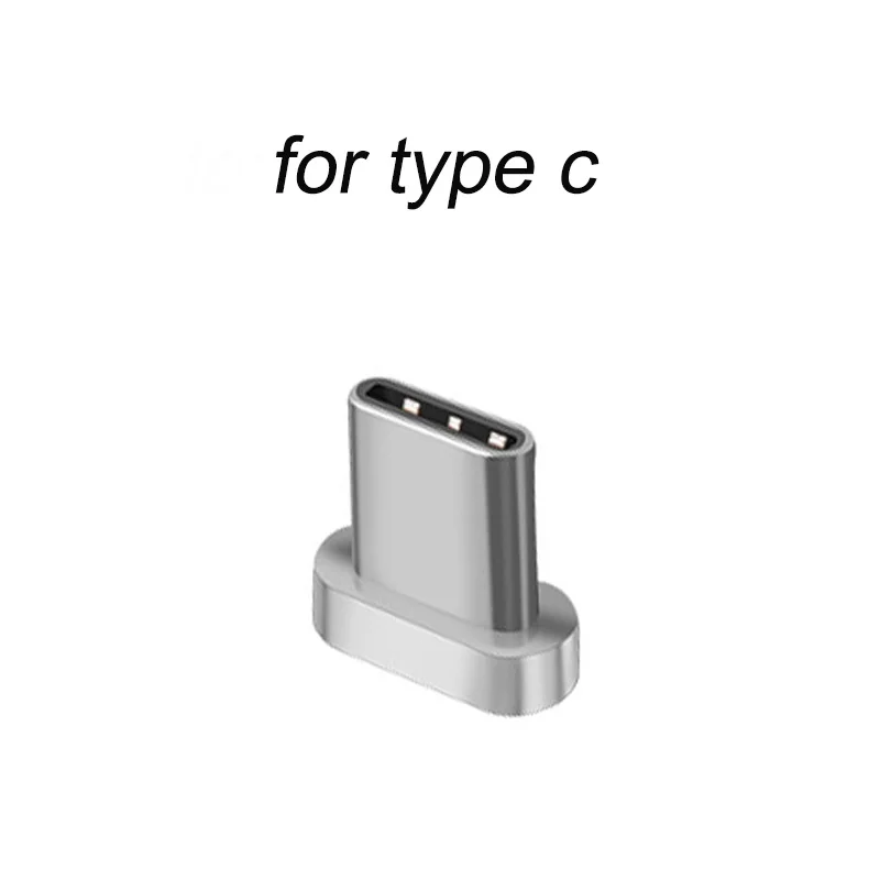 1pc type c plug Магнитный адаптер Micro Usb, магнитный разъем для IPhone, Android, Тип C, 3 в 1, кабель для передачи данных, конвертер для Xiaomi, samsung, huawei - Цвет: 1pc type c plug