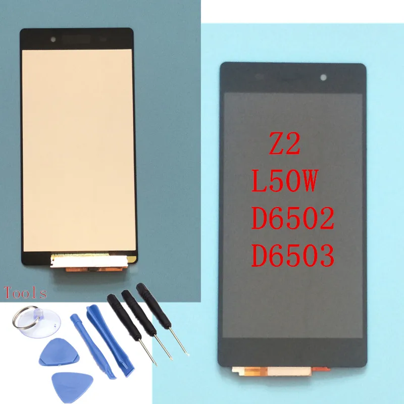 5 2 &quotЖК-дисплей для SONY Xperia Z2 сенсорный экран сменный дигитайзер ЖК-дисплей D6502 D6503